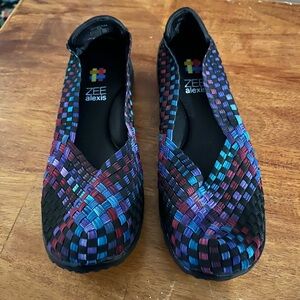 Zee Alexis Women's Multicolor Woven Flats